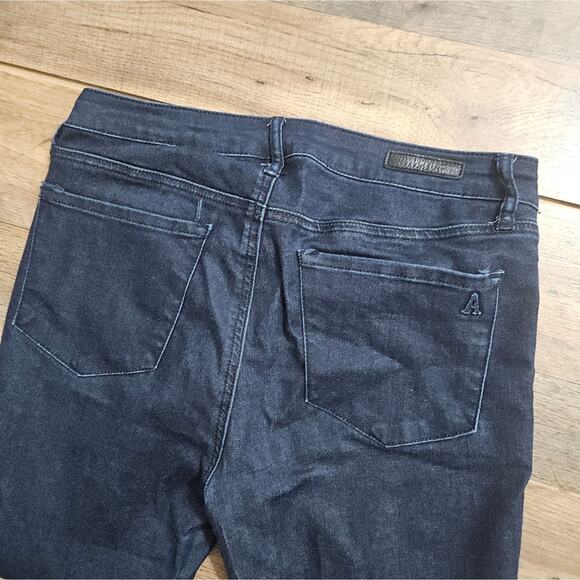 Articles of Society Jeans Womens Dark Wash Denim Mid Rise Skinny Size 28 - Picture 9 of 16